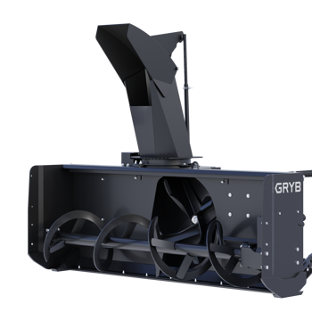 Sb2176 Front Loader Hydraulic Snowblower Render