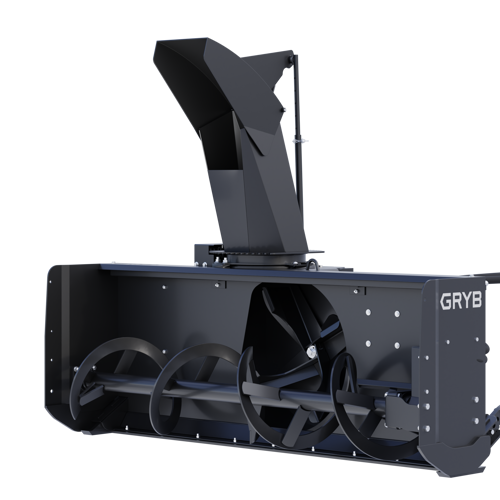 Sb2176 Front Loader Hydraulic Snowblower Render