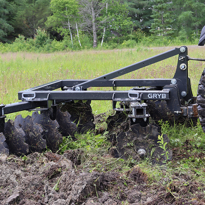 Tandem 3-PT Disk Harrow