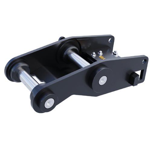 Compact excavator wedge coupler GRYB