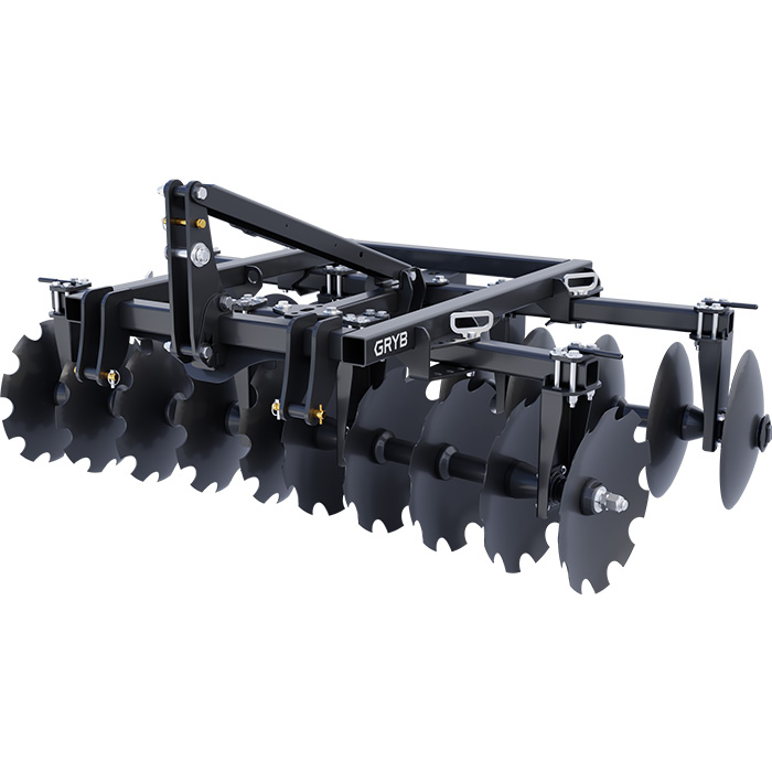 Tandem 3-PT Disk Harrow