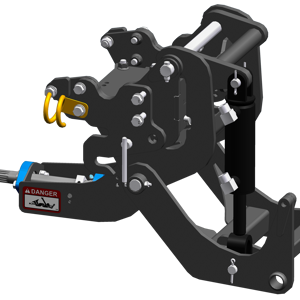 GRYB Front Hitch Quick Coupler PTO System for multiple implements