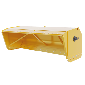 Reversible Snow Pusher