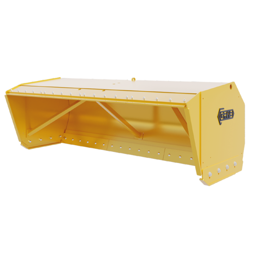 Reversible Snow Pusher