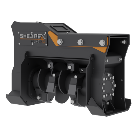 Searex excavator Mulcher